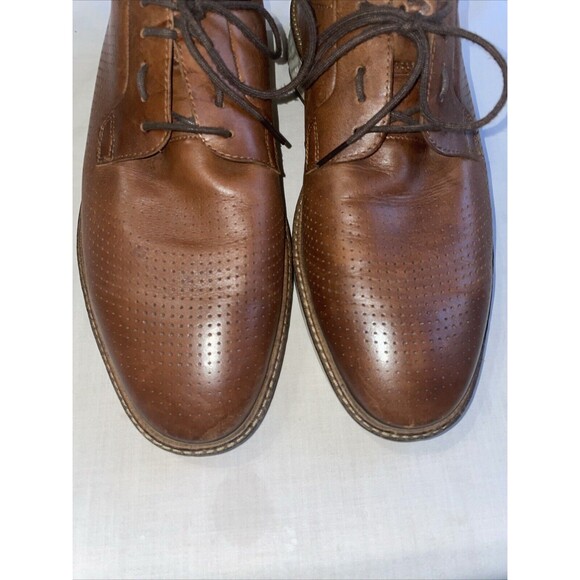 Ecco Men’s Casual Oxfords Size 45 U.S. 11.5 M Brown Leather Comfort Athleisure main image 6